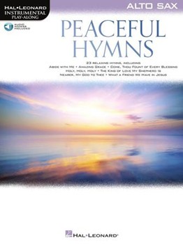 Peaceful Hymns w/online audio [alto sax]