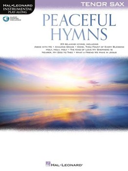 Peaceful Hymns w/online audio [tenor sax]