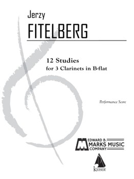 12 Studies for Three Clarinets - Playing Score