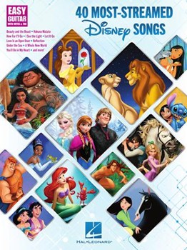 40 Most-Streamed Disney Songs - Easy Guitar with Notes and Tab