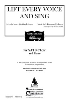 Lift Every Voice and Sing - for SATB and Piano Choral Octavo