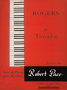 El Trovador Serie De Piezas Para Recitales Red (Sheet Music in Spanish) by for