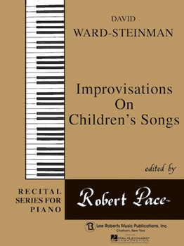 Recital Series For Piano Beige (Book VI) Improvisation on Children's Songs by Ward-Steinman David for