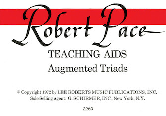 Flash Cards Augmented Triads Per Set by for