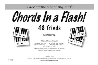 Flash Cards Chords In A Flash by Pace for Flash Cards