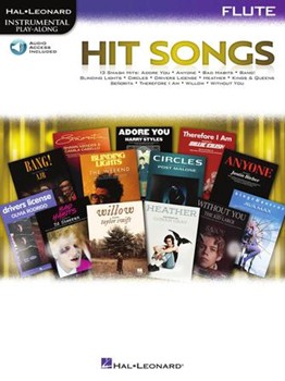 Hit Songs w/online audio [flute]