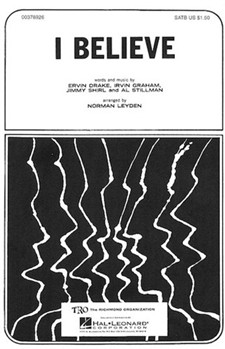 I Believe by Jimmy Shirl - Leyden Norman - for TTBB