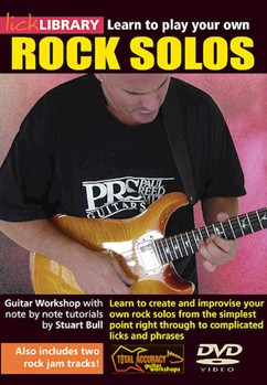 Learn to Play Your Own Rock Solos by Stuart Bull for