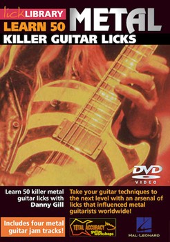 50 Metal Killer Licks by Danny Gill for Guitar