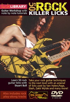 50 Rock Killer Licks by Stuart Bull for Guitar