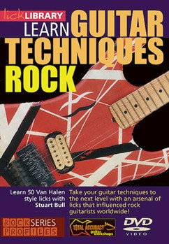 Learn Guitar Techniques: Rock by Bull Stuart - Van Halen Style - Eddie Van Halen Van for DVD