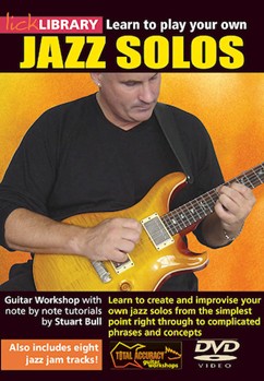Learn to Play Your Own Jazz Solos by Stuart Bull for Guitar