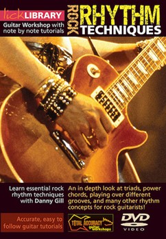 Rock Rhythm Techniques by Danny Gill for Guitar