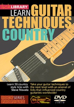 Learn Guitar Techniques: Country by Steve Trovato for Guitar