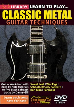 Learn to Play Classic Metal by Danny Gill for Guitar