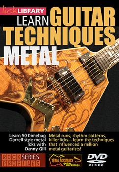 Learn Guitar Techniques: Metal by Dimebag Darrell for Guitar