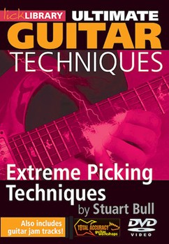 Extreme Picking Techniques by Stuart Bull for Guitar