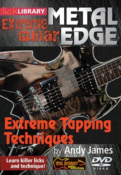 Extreme Tapping Techniques by Andy James for Guitar