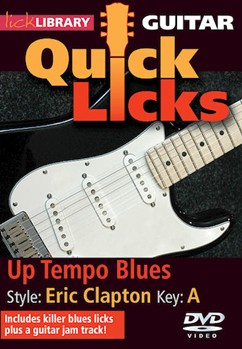Up Tempo Blues - Quick Licks by Eric Clapton for Guitar