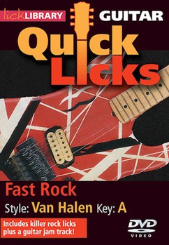 Fast Rock - Quick Licks by Eddie Van Halen for Guitar