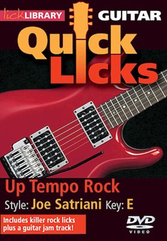 Up Tempo Rock - Quick Licks by Joe Satriani for Guitar