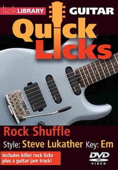 Rock Shuffle - Quick Licks by Steve Lukather for Guitar