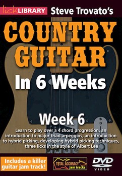 Steve Trovato's Country Guitar in 6 Weeks by Steve Trovato for Guitar