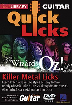 Killer Metal Licks (The Wizards of Oz!) - Quick Licks by Zakk Wylde for