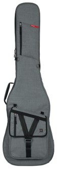 Transit Series Bass Guitar Gig Bag - Light Grey Exterior