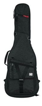 Transit Series Electric Guitar Gig Bag with Charcoal Black Exterior - Charcoal Black Exterior