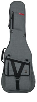 Transit Series Electric Guitar Gig Bag - Light Grey Exterior