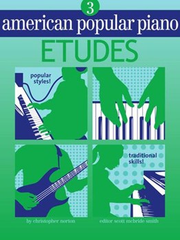 American Popular Piano Etudes 3 by Norton for Piano Method