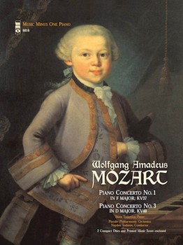 Concerto No. 1 in F Major KV37; Concerto No. 3 in D Major KV40 by Mozart Wolfgang Amadeus for Piano