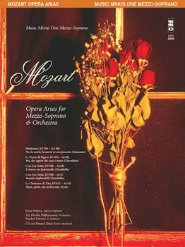 Mozart Mezzo-soprano Arias by Mozart Wolfgang Amadeus for Medium Voice and Piano (Cdg W/orchestra)