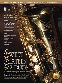 Sweet Sixteen Sax Duets by McCusick Hal for