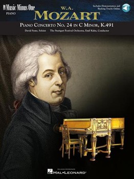 Mozart Concerto No. 24 in C Minor KV491 by Mozart Wolfgang Amadeus for Piano