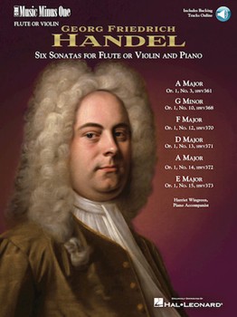 Händel - Six Sonatas for Flute and Piano by Handel George Frideric for