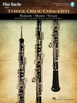 Oboe Concerti: Telemann F Minor; Handel No. 8 in B-flat Major; Vivaldi D Minor RV454(2 by Various for