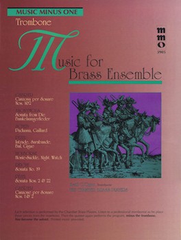 Music for Brass Ensemble - Trombone by Keith O'Quinn for Trombone (Music Minus One)