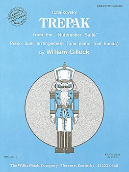 Trepak by Tchaikovsky Pyotr Ilyich - Gillock William - for 1 Piano 4 Hands
