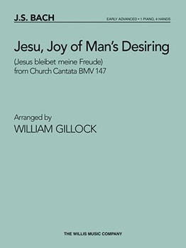 Jesu Joy Of Man's Desiring [piano duet 1p4h]