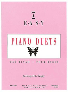 Seven Easy Piano Duets by Tingley George Peter for