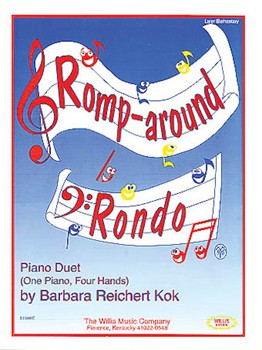 Romp-Around Rondo by Kok Barbara Reicher for 1 Piano 4 Hands