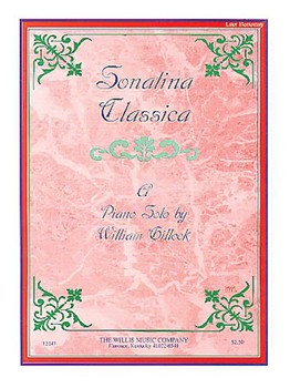 Sonatina Classica by Gillock William for Piano