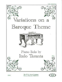 Variations On A Baroque Theme by Taranta Italo for Piano
