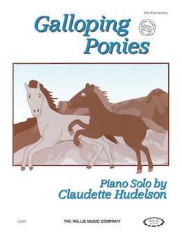 Galloping Ponies by Hudelson Claudette for Piano