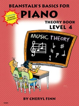 Beanstalk's Basics For Piano Th Lev 4 by Finn and Morris for Workbook