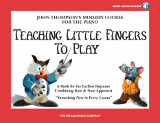 Hal Leonard Thompson  12373 Teaching Little Fingers to Play - Book/CD