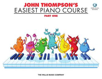 Easiest Piano Course Part 1 with ONLINE AUDIO by Thompson for Piano OLA
