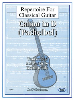 Canon In D by Pachelbel - Gehle Keith - for Guitar Sol